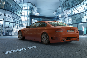 BMW M3 Sport. "Blue city"