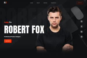 Адаптивная верстка и посадка на CMS Word Press сайта портфолио