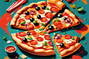 Арт для сайта пиццерии