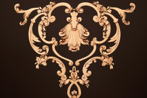 Накладка резная