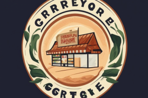 Логотип продуктового магазина