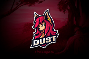 Логотип фурри маскот