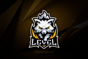 Логотип киберспортивного / компьютерного клуба Level