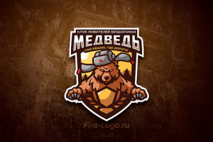 Эмблема любителей бездорожья Медведь