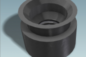 Параметрическая 3D модель втулки для Inventor14