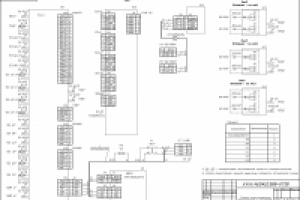 Схема электрическая принципиальная и соединений
