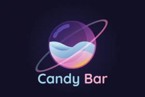 Логотип для вэйп шопа Candy Bar