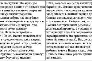 Беременность, первая неделя (рерайт)