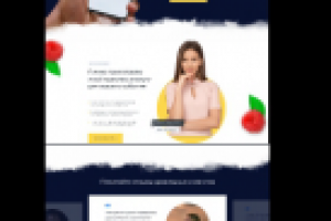 Лендинг капкейков