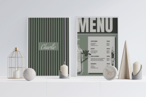 Меню ресторана