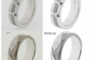 Обтравка, ретушь и цветокоррекция ювелирные украшения