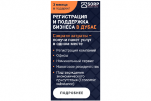 Баннер бизнес компании SORP