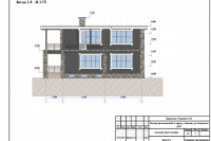 эскизный фасад 1-4
