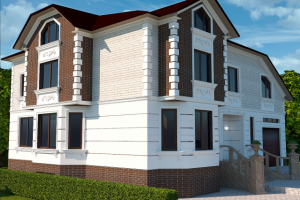 Дизайн фасада частного дома