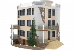 Дизайн фасада частного дома в Севастополе