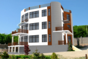 Дизайн фасада частного дома в Севастополе