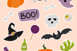 Стикеры Halloween