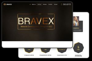 Редизайн сайта компании "Bravex"