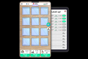 Дизайн приложения "Sneaker Idle"