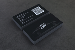 Визитная карточка для компании "AndreTransfer"