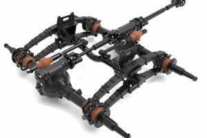 3D-модель подвески ведущих мостов автомобиля ГАЗ-ААА