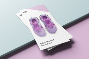 Лифлет для кроссовок NIKE