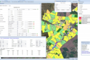 Интерактивная карта полей колхоза им. Горина