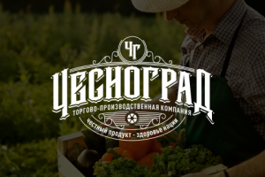 Логотип для торгово-производственной компании Чесноград