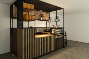 Проект кофейни в торговом центре