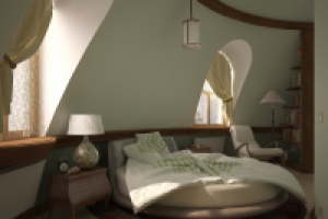 Визуализация спальни