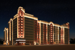 Подсветка жилого здания