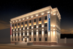 Подсветка здания