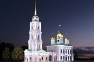 Проект подсветки храма