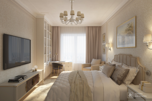 Дизайн квартиры, спальня