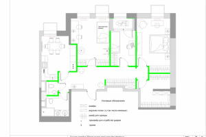 Разработка планировочных решений для квартиры