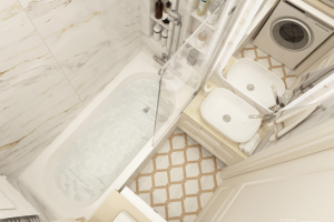 Небольшая ванная комната