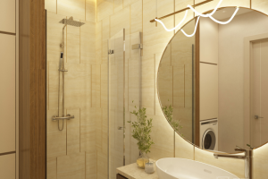 Ванная комната с душевой