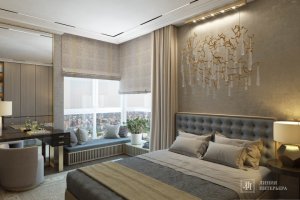 Спальня с рабочим местом