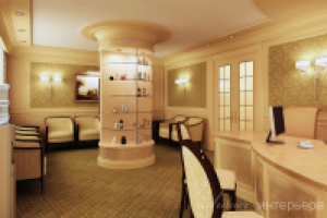 Классический интерьер приемной