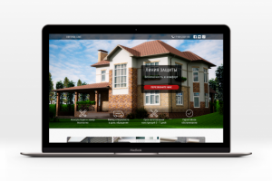 Лендинг / сайт-визитка для компании Defense Line