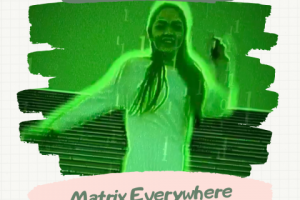 Маска-фильтр «Matrix Everywhere».