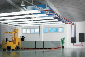 Монтаж отопления производственных помещений