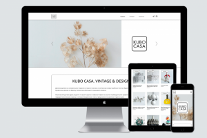 Сайт-каталог. Винтажные предметы интерьера и декора.