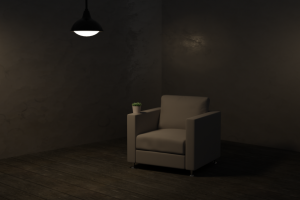 3д модель комнаты