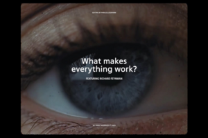 "What makes everything work?" feat. Richard Feynman