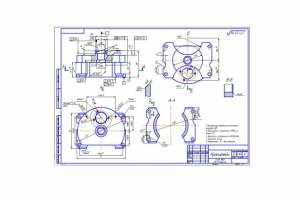 кран. чертёж
