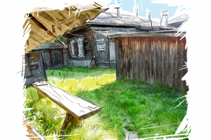 Места, городской пейзаж, иллюстрации