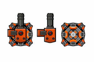 Башня с пулеметом