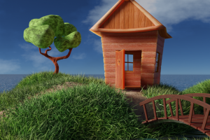 Создание сцены в blender