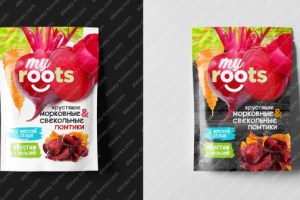 Разработка логотипа и дизайна упаковки овощных чипсов